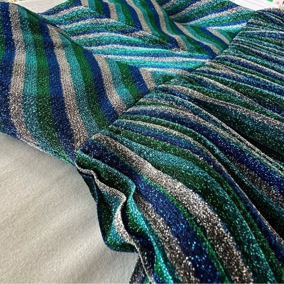 Dress the Population Kathy Dress in Electric Blue Multi - Picture 10 of 17